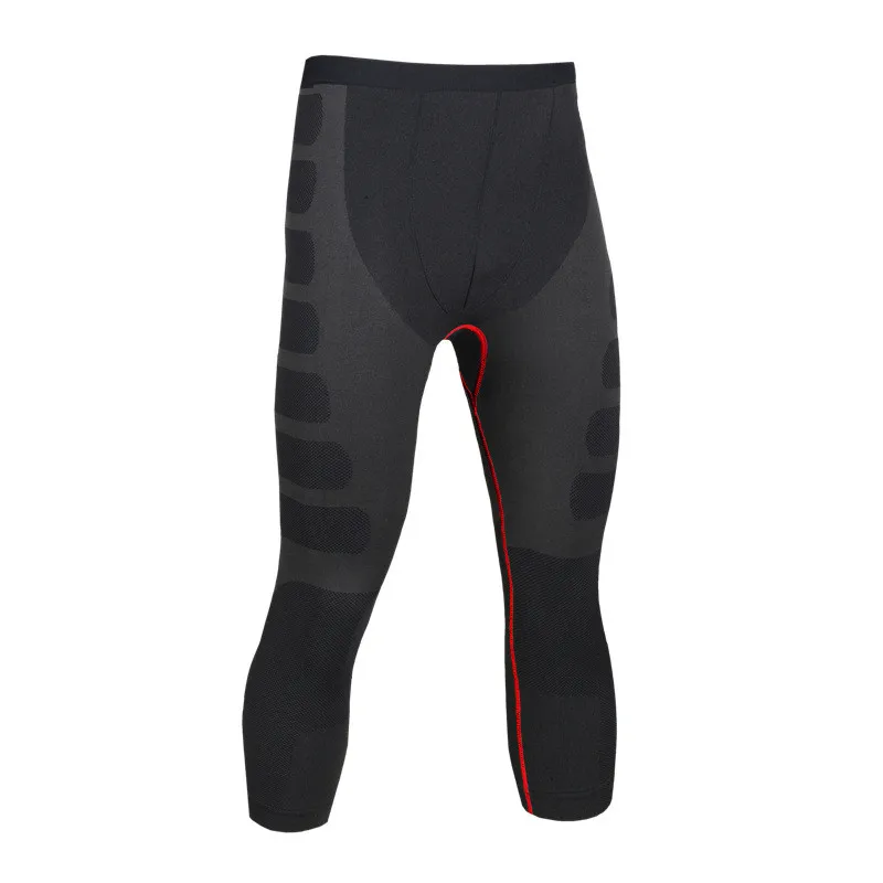 Mens Compression Pants Bodybuilding Jogger font b Fitness b font Exercise Slim Leggings Compression Tights Trousers