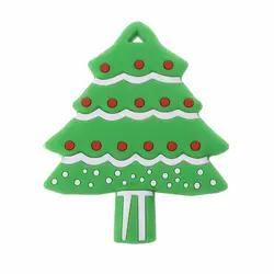 Детские Силиконовые формы рождественской елки Прорезыватели для зубов детские зубные кольца для детей жевательные игрушки