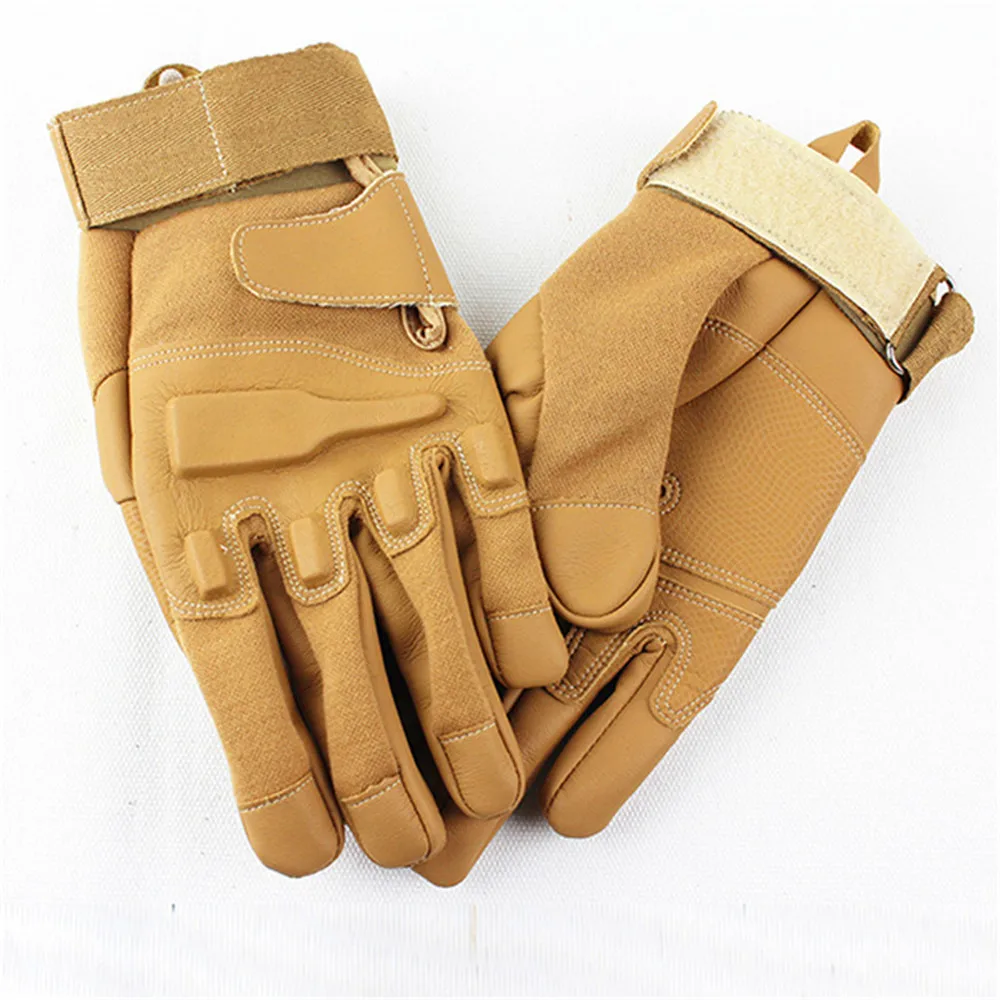 tan tactical gloves