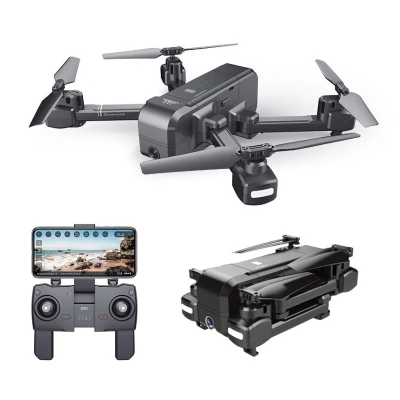 Квадрокоптер SJRC Z5 GPS Дрон с камерой 720P/1080P Wifi FPV удержание высоты жест съемка
