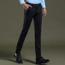Высокое качество мужской костюм штаны узкие модные Брюки Бизнес Повседневное плюс Размеры Свадебные Брючные костюмы для женщин Для мужчин S Мотобрюки офисные