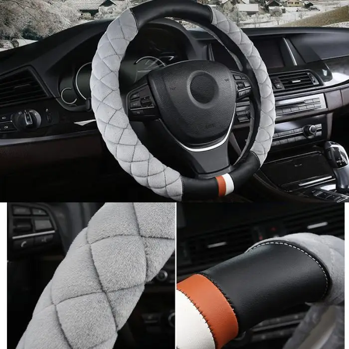Самоходный автомобильный комфортный защитный чехол на рулевое колесо дышащая защита от протектора TD326