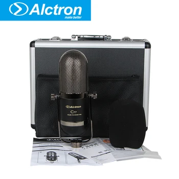 

Alctron C77 studio condenser microphone, instrument microphone used in percussion, piano, string and such kinds of instruments