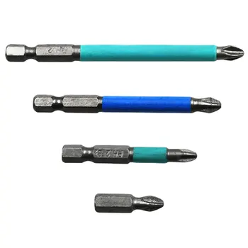 

Hand Tools 1/4" Hex Shank Alloy Steel Magnetic Cross Phillips Head Screwdriver Bit Set Tool PH2 Anti Slip Screwdriver Head