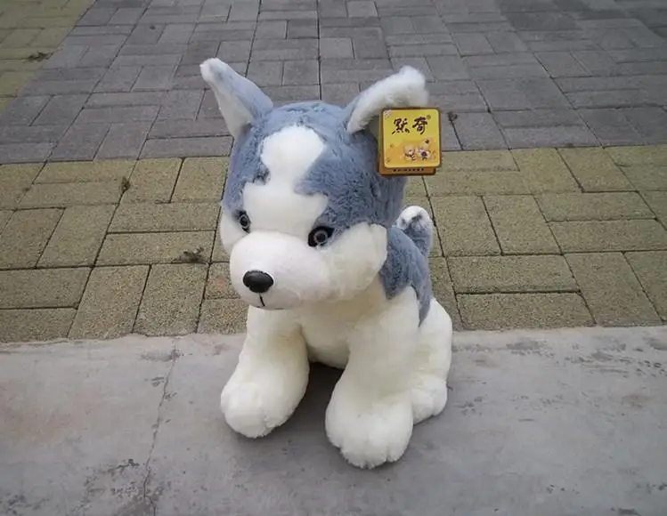 small husky plush