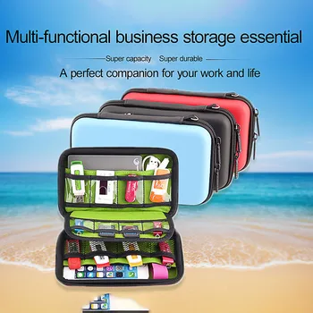 

Ultra Thin 2020 NEW Electronics Organizer Waterproof Travel Storage Bag for Cable Power Bank laptop Tablet Accessories ноутбук