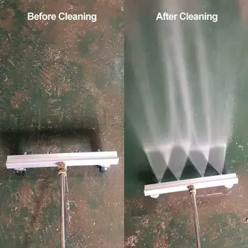 

Pressure Washer Car Undercarriage Cleaner Under Body Chassis Road Cleaning Nozzle Water Broom LKS99