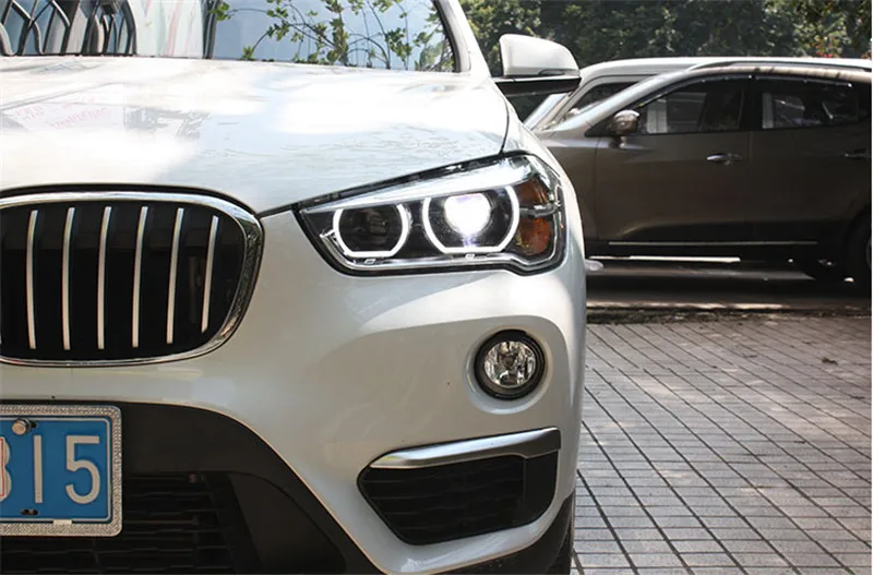 Бесплатная доставка завод ВЛАНД для BMW Х1 2016 из светодиодов ангел глаза фар подключи и играй СИД новой конструкции Бесплатная доставка завод ВЛАНД для BMW Х1 2016 из светодиодов ангел глаза фар подключи и играй СИД новой конструкции