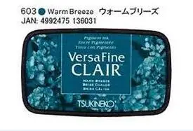 Tsukineko чернильные подушечки VersaFine CLAIR чернильные подушечки пигментные чернила быстрая сушка Япония - Цвет: 603