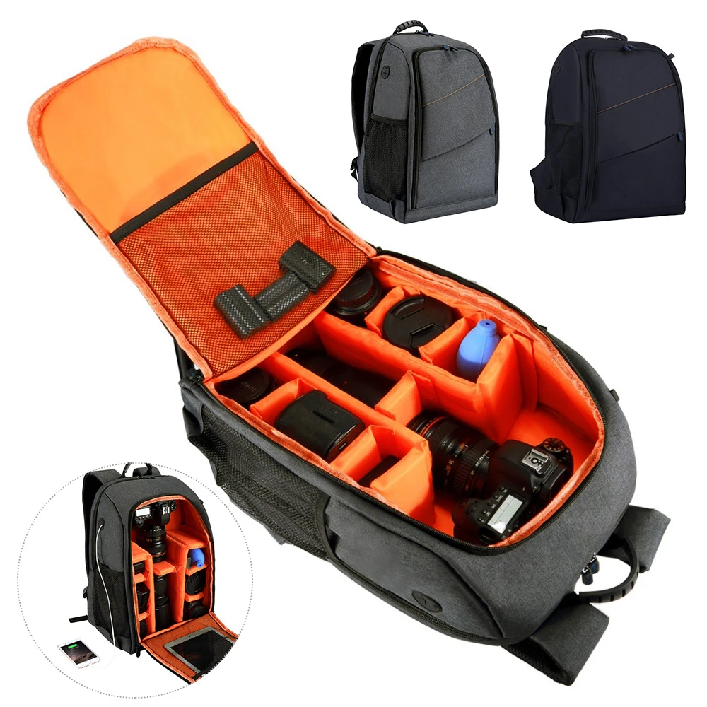 

Big Outdoor Portable Waterproof Scratch-proof Dual Shoulders Backpack Camera Accessories Bag Digital DSLR Photo Video Bag
