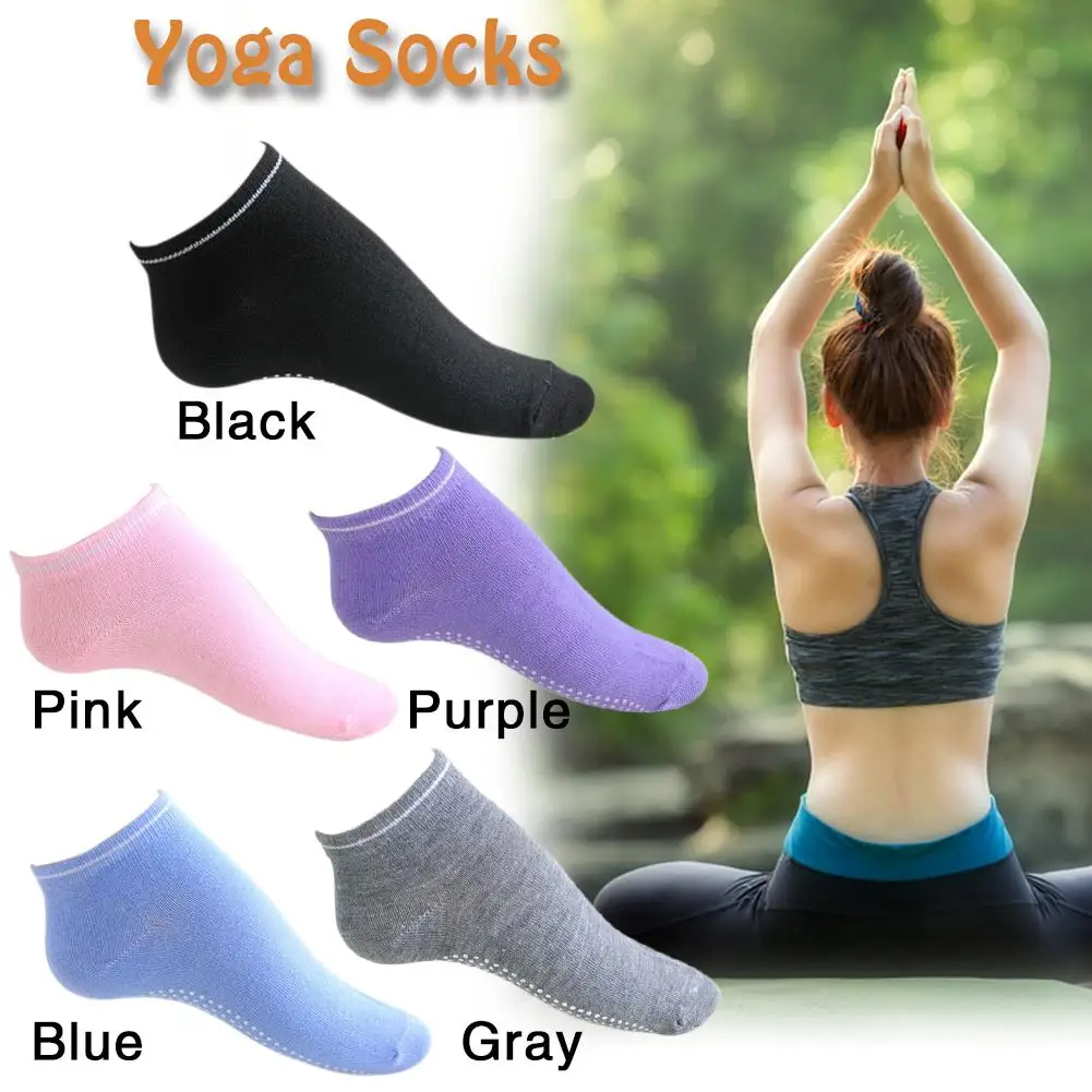 

Short Sports Anti-slip Socks Unisex Candy Sock Soft Socks Women Fitness Professional Anti Slip Rubber Dots Indoor Exercise Sock