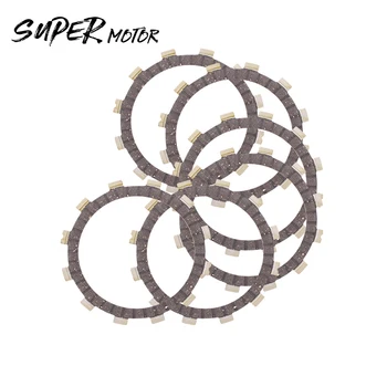 

6 piece Motorcycle Clutch Disc Friction Plates Engine Accessories Clutch Plates For Suzuki GSF400 75A 77A Bandit Bandit400