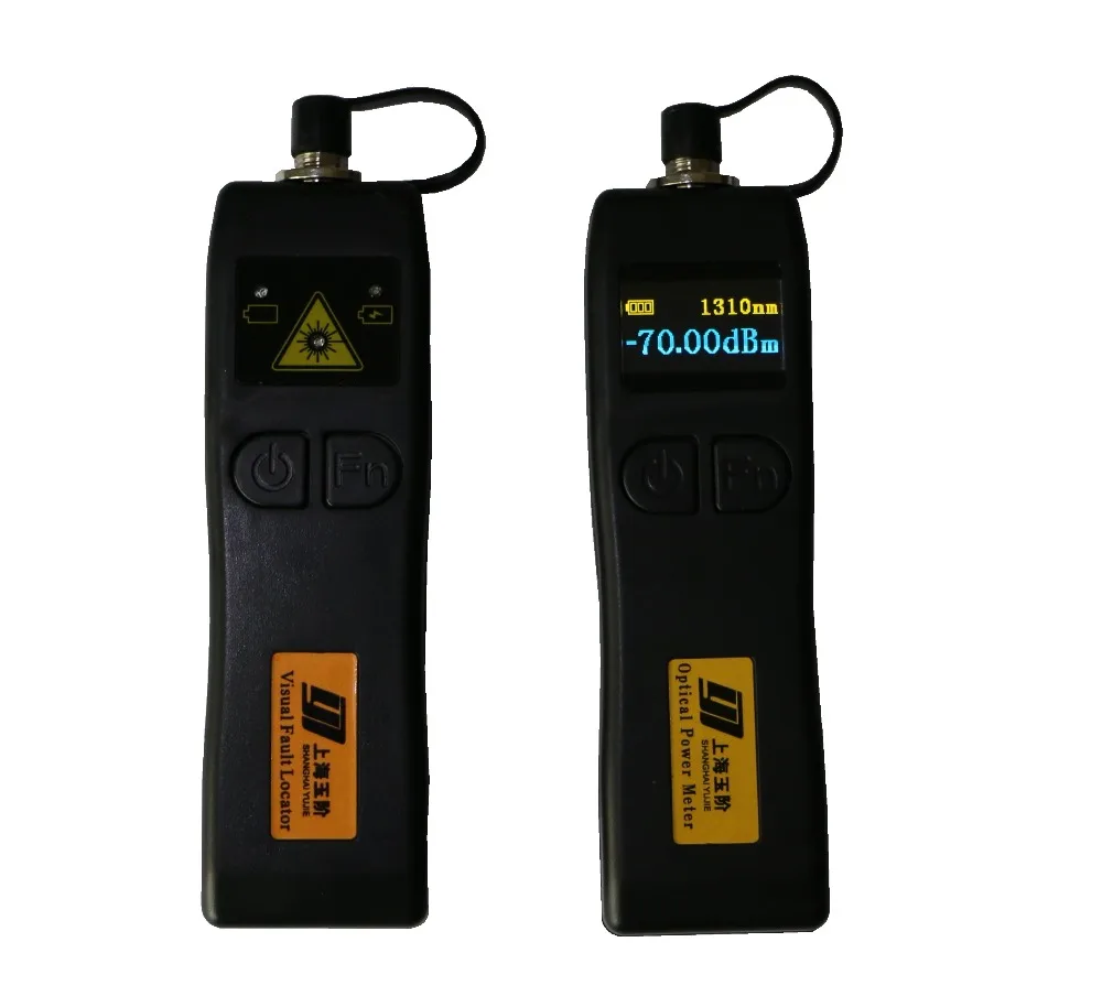 

YJ320A -70~+6dBm Mini Handheld Optical Power Meter with YJ200P Fiber Optic Visual Fault Locator 10mw