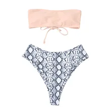 OSTRICH, новинка, лето, весна, сексуальный, цветочный узор, простой, пуш-ап, уплотненный, для плавания, раздельный, без стальной поддержки