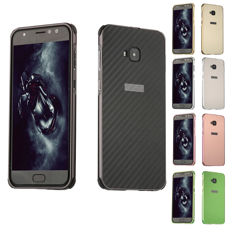 

Luxury Aluminum Metal Frame Case For ASUS ZenFone 4 Selfie Pro Carbon Fiber Back Cover for ZenFone 4 Selfie Pro ZD552KL Case