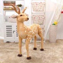 big creative new plush sika deer toy simulation sika deer doll gift about 90x70cm