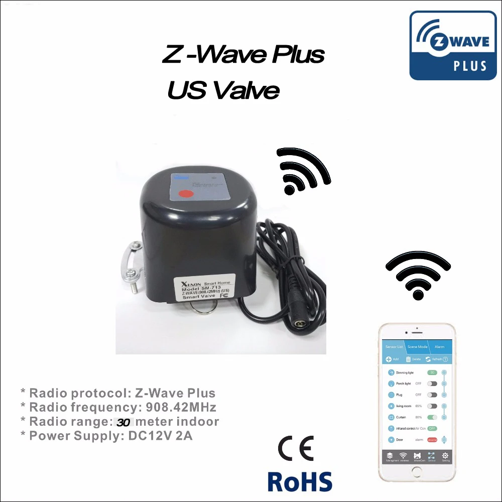 Z Wave Water Valve Smart Water Valve Smart Home Automation System Valve