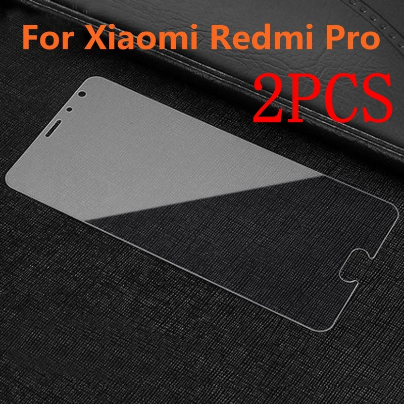 2 шт. закаленное стекло для Xiaomi Redmi Pro защита экрана закаленная Защитная пленка