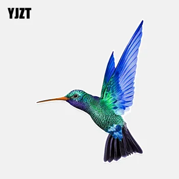 

YJZT 11.9*15.7CM Coolest Bird Decor PVC Colored Personalized Car Sticker 11A0190