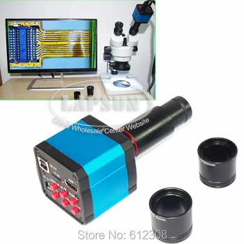 

14.0MP HD HDMI USB Digital Eyepiece Camera Photo & Video Recorder with Adapter for Monocular / Stereo Binocular Zoom Microscope