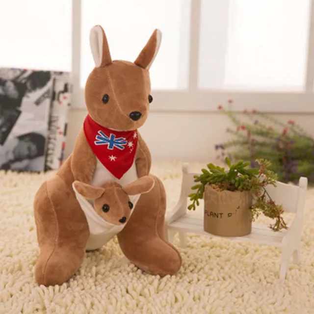 20 cm stuffed plush animais canguru australiano mini bonito rato