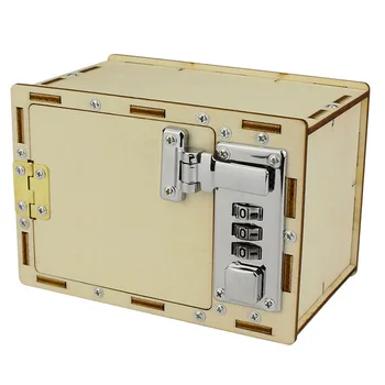 

Mechanical Lock Box Handmade DIY Password Box Toys for Children Technology School Projects Experiment Kits Technology Production
