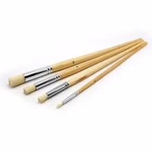 Боров художника кисти щетины Круглый художника акварельные кисти Картина Маслом Кисти набор кистей для рисования школьные образовательные принадлежности