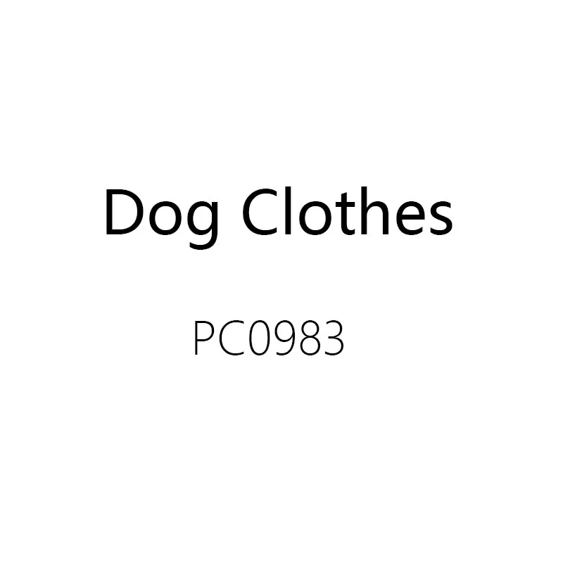 

Dog Clothes for Small Dogs Fashion Letter Print Hoodies for French Bulldog Chihuahua Jacket Pet Costume Dropshipping PC0983