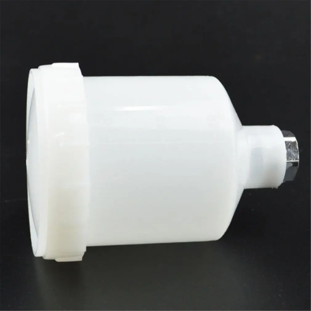 New Plastic Spray Paint Cup Sprayer Cup Air Gravity Feed Paint Spray Pot Fastmover Thread Connector for Spray Gun Parts