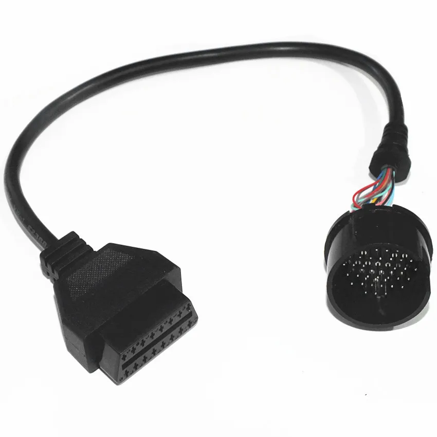 Качество полный контакт 38 PIN 16 Pin для быть-nz OBD2 OBDII 38pin диагностический разъем адаптера кабель