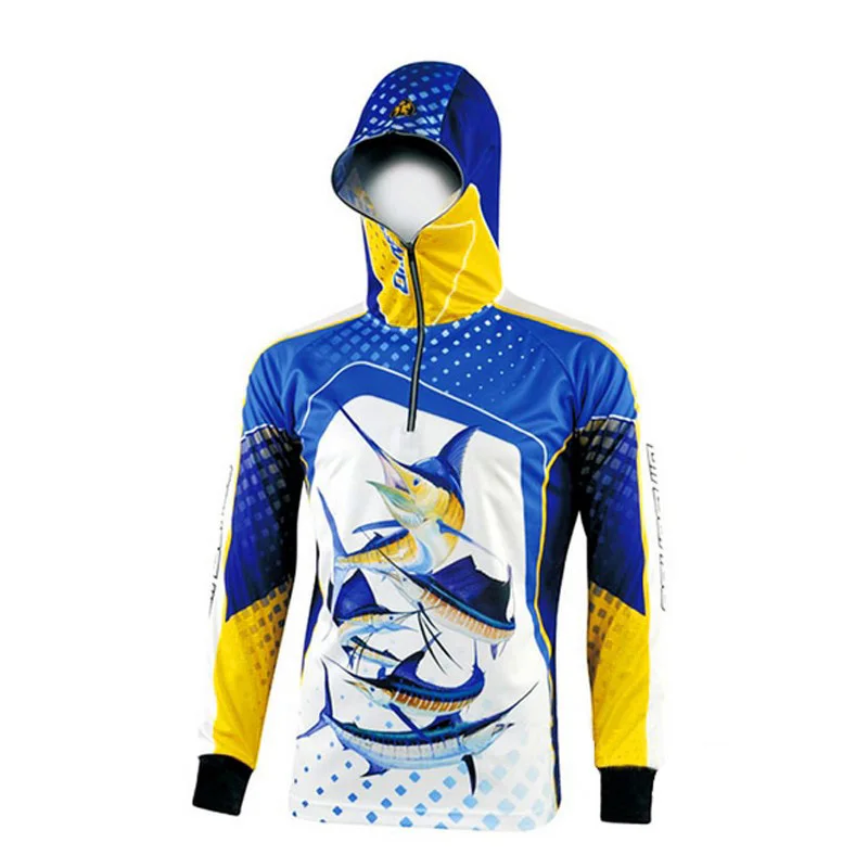 2017 High Quality Stylish Outdoor Men Sportswear Summer Fishing Jersey