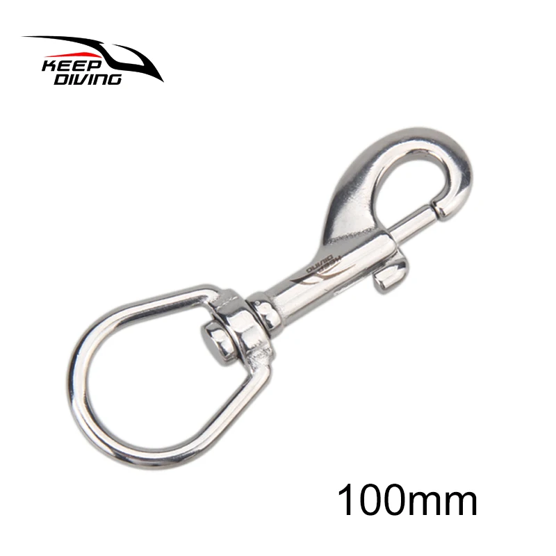 1 Piece 316 Stainless Steel Single Hook Clip Scuba Diving Hook BCD