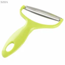 XZJJA 1PC Stainless Steel Cabbage Wide Mouth Fruit Peeler Knife Salad Vegetables Peelers Kitchen Accessories Cooking Tools