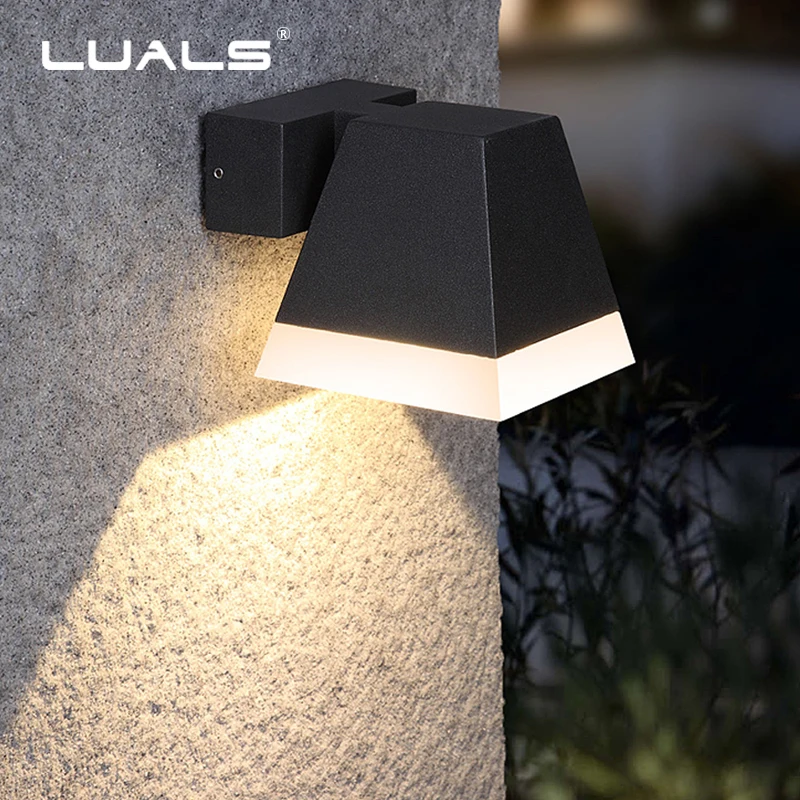 Modern Wall Lamp Outdoor Waterproof LED Wall Light Garden Wall Lamps