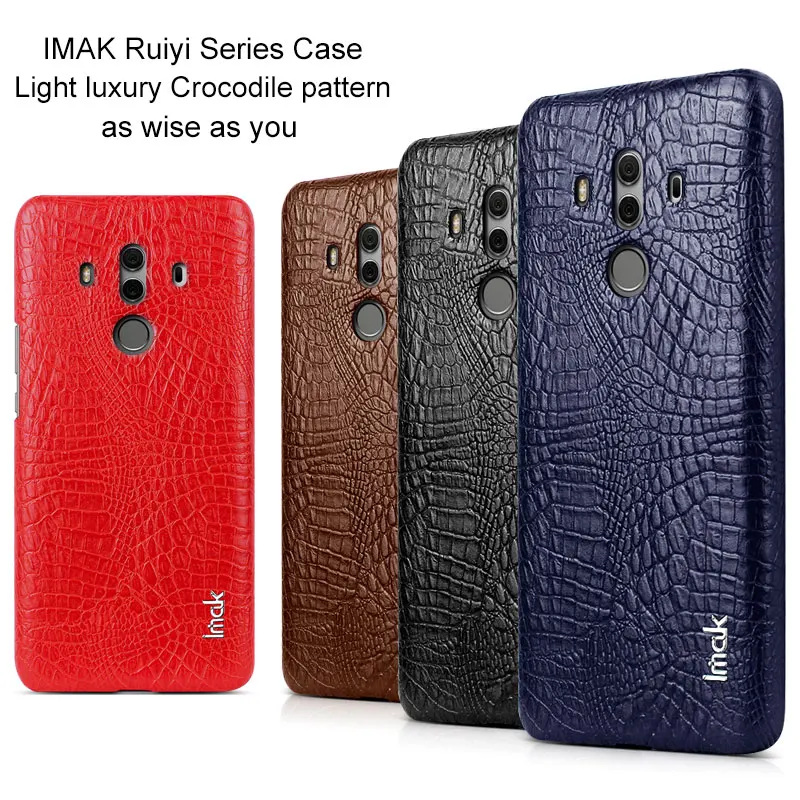 Original iMak Ruiyi Series Crocodile Silm Phone Case For Huawei Mate 10 Pro Bumper |