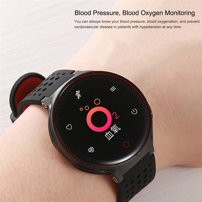 Bluetooth Smartwatch X2 плюс Смарт-часы Водонепроницаемый IP68 сердечного ритма крови Давление монитор Шагомер для IOS и Android
