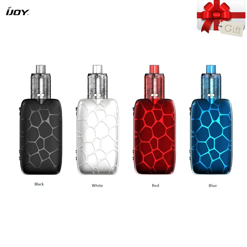 

Original IJOY MYSTIQUE MESH TC Kit with Mystique Mesh Tank & IWEPAL Chipset mod No 18650 E cigarette Vape Kits Vs IJOY Captain
