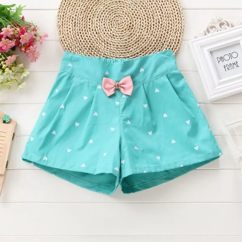 Kids Summer Shorts Bow Princess Shorts For Girls Fashion Girls Children Pants