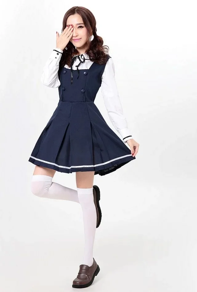 Anime Adult Student uniforms Missy Nobility College Gothic Style