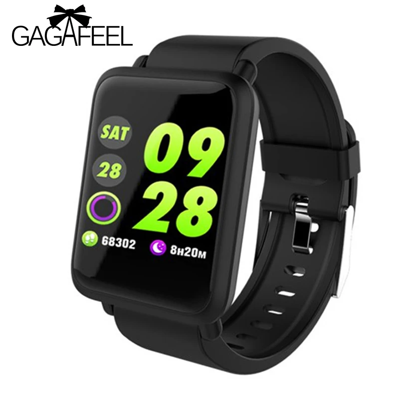 

GAGAFEEL M28 Smart Watch IP67 Waterproof Big Screen Heart Rate Monitor Blood Pressure Blood Oxygen Multi Sport Mode Smartwatch