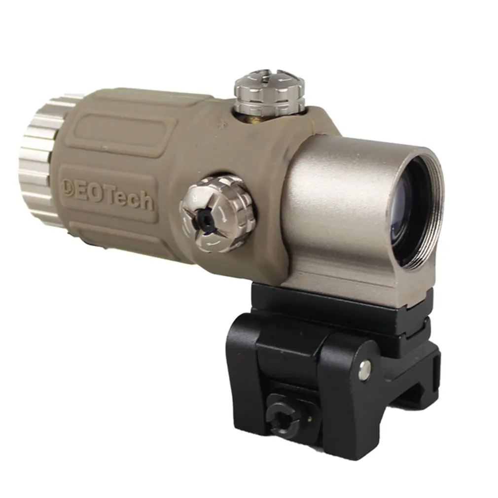 

G33 3X Magnifier with Switch to Side Quick Detachable Mount for Outdoor Hunting Holographic Sight Magnifier