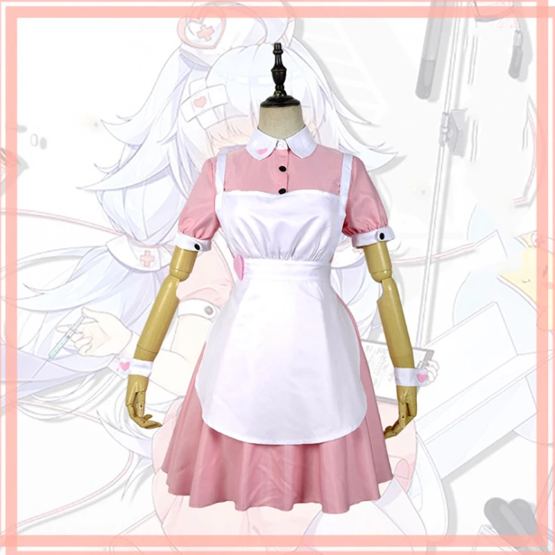 Игра Azur Lane Костюмы для косплея ВМС США Николас косплей костюм горничной Хэллоуин