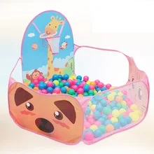 Двор детский океан мяч Яма бассейн игровая палатка детский бассейн забавная игровая хижина палатка крытый открытый детский тент домик для детей подарок
