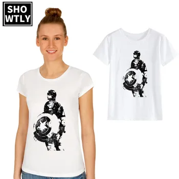 

Showtly 2019 Neweset Avengers Endgame Captain America End Game Marvel T-shirt Superhero Custom T Shirt