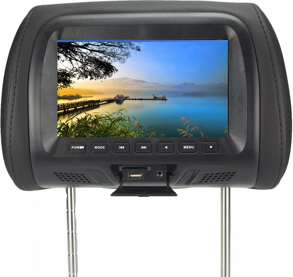The Latest Products 7 Inch Car Headrest Monitor LED Digital Screen