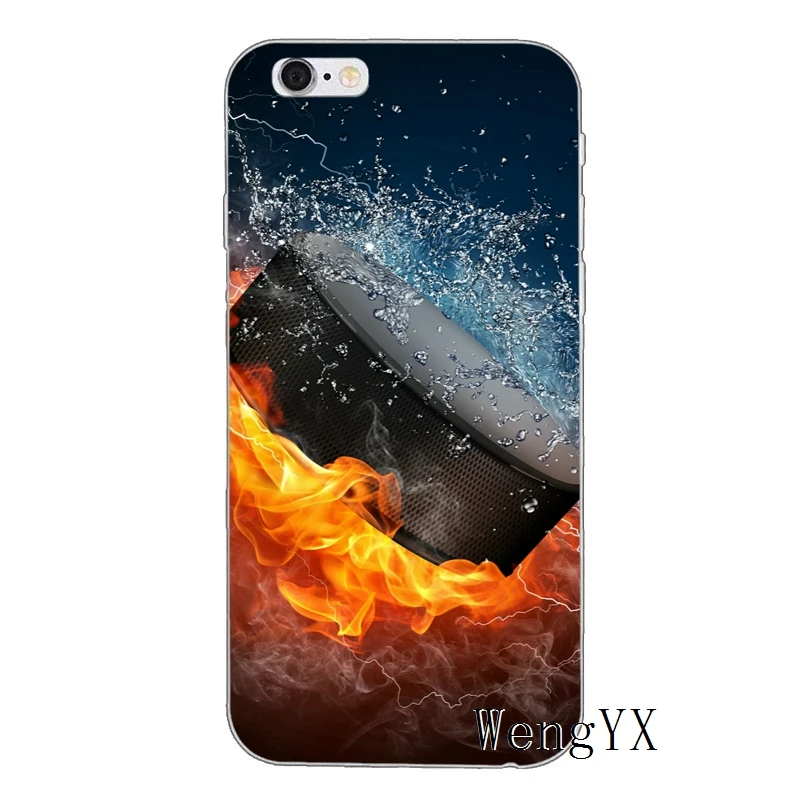 Я Люблю Хоккей для iPhone X XR XS Max 8 7 plus 6s 6 SE 5S 5c 5 4S 4 iPod Touch чехол мягкий телефон - Цвет: ice-Hockey-A-05