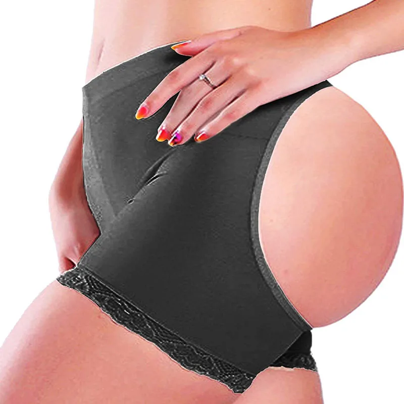 

NINGMI Sexy Underwear Control Panties Women Butt Lifter Seamless Booty Push Up Short Waist Trainer Body Shaper Shapewear Dress