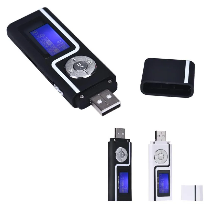 Широко используемый портативный плеер USB MP3 музыкальный плеер ЖК-экран Поддержка 16 ГБ TF Карта# Y