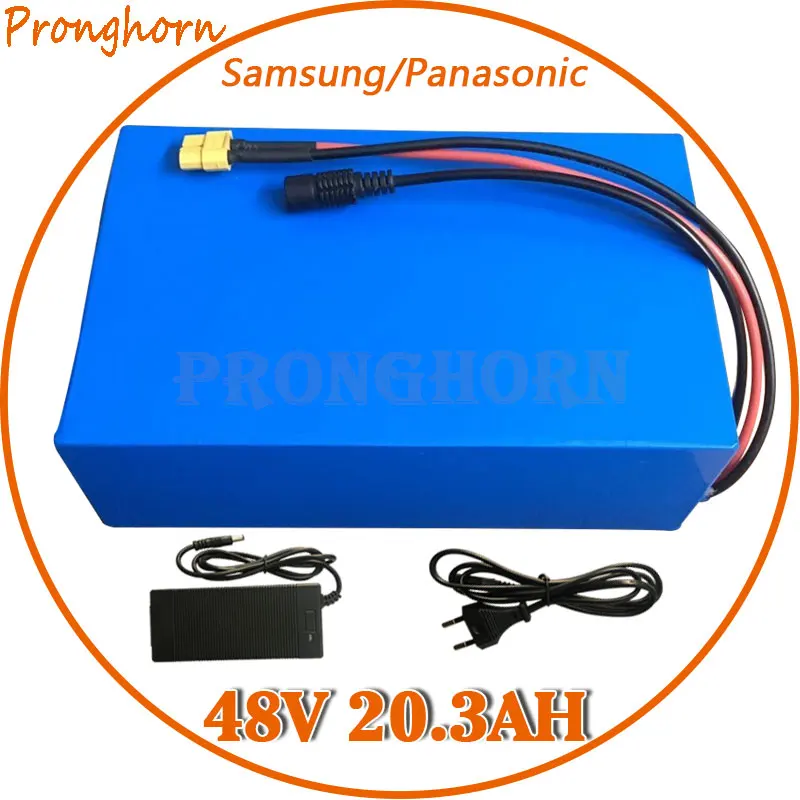 48 V 1500 W 2000 W E-аккумулятор для электровелосипеда 48 V 20AH литиевый аккумулятор для скутера для сотового Panasonic/samsung с 50A BMS 5A зарядным устройством Бесплатный налог