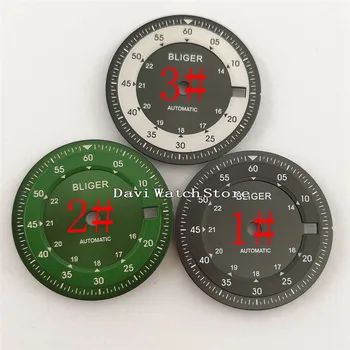 

28.5mm Bliger Dial fit ETA 2836/2824 2813/3804,Miyota 82Series movement A901